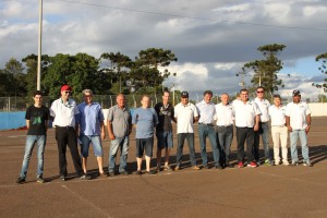Dirigentes e comissários da região Oeste durante o seminário do último fim de semana em Cascavel