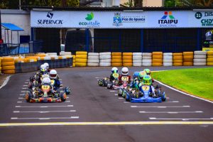 As categorias Cadete e Mirim estarão no mesmo grid na 9ª edição da Copa Itaipu de Kart, em Foz do Iguaçu (Foto: Pablo Salazar/Divulgação)