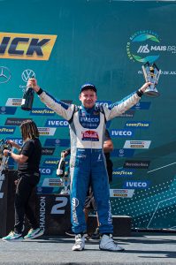 Wellington Cirino, de Francisco Beltrão, está na liderança da categoria Super Truck Pro na Copa Truck. Ele é o atual campeão (Foto: Divulgação)