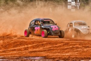 Emanuel Pauzer ganhou a categoria Old Fusca Velocidade Carburado em Ponta Grossa (Victor Lara/Divulgação)