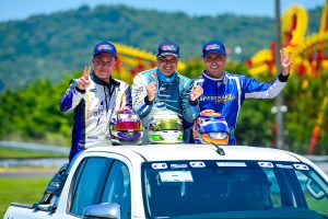 Wagner Ebrahim (centro) conquistou o título da categoria Super Sênior (Foto: Eni Alves)