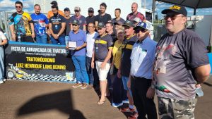 A pista do Tratoródromo de Maripá passa a se chamar Luiz Henrique Lang Oening  (Foto: Divulgação)