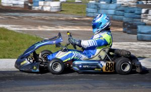 Edward Jefferson Krombauer, com boa regularidade nas três etapas, sagra-se campeão da categoria F-4 Máster (Foto: Daniel Procópio/Divulgação)