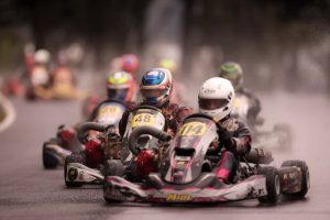 Com provas com pista seca e com chuva, a 2ª etapa do Pato-Branquense de Kart foi um excelente teste para o Campeonato Paranaense (Foto: Elias Becker/Divulgação)